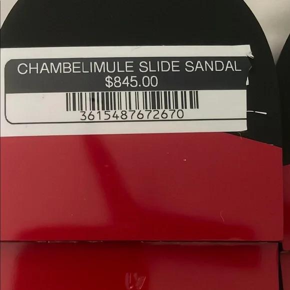 Christian Louboutin Brown Men's Slides - Picture 4 of 9